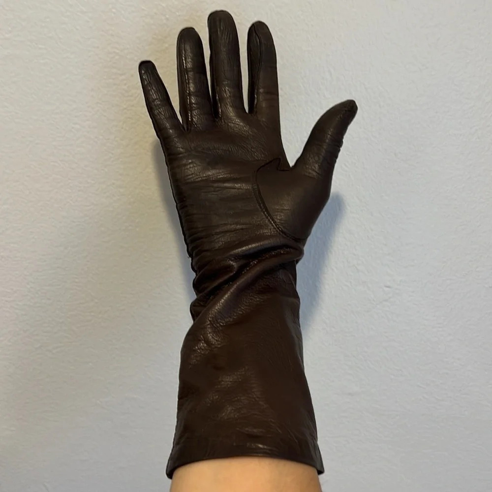 Vintage Carson Pirie Scott Women's Black Leather